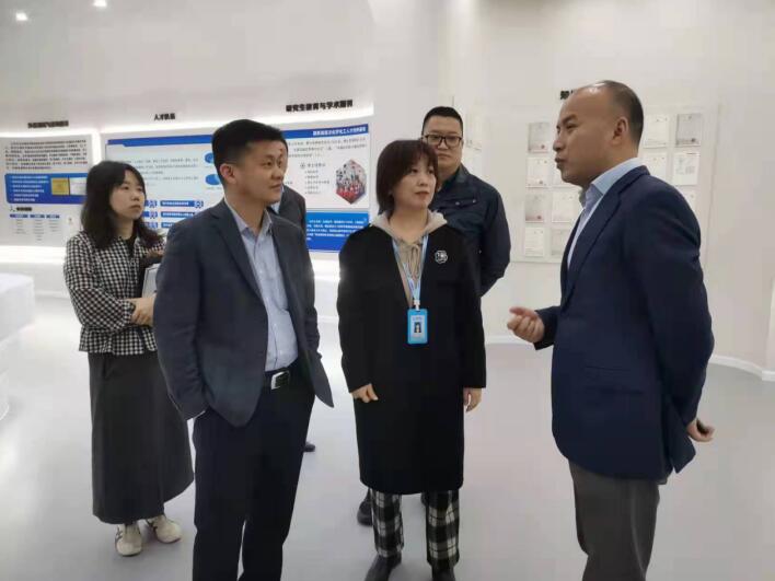 四川天府新區新經濟局到公司調研 四川天府新區新經濟局到公司調研