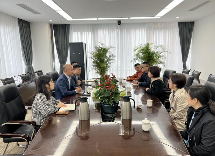 四川天府新區新經濟局到公司調研 四川天府新區新經濟局到公司調研